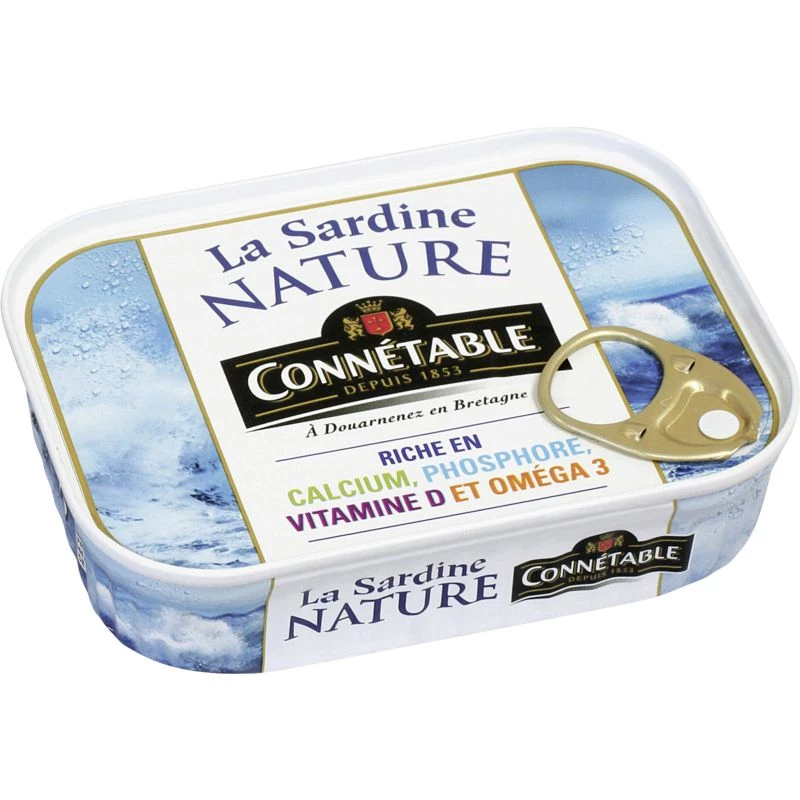 Sardines nature Connétable 