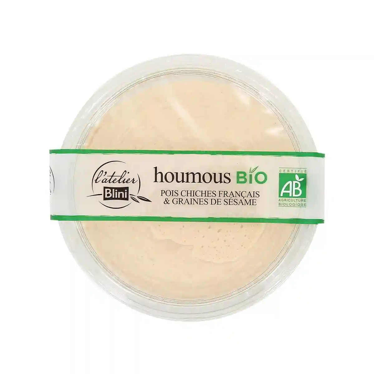 Houmous bio l'Atelier blini