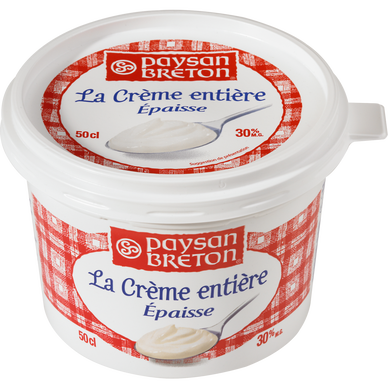 Creme fraiche épaisse Paysan breton 