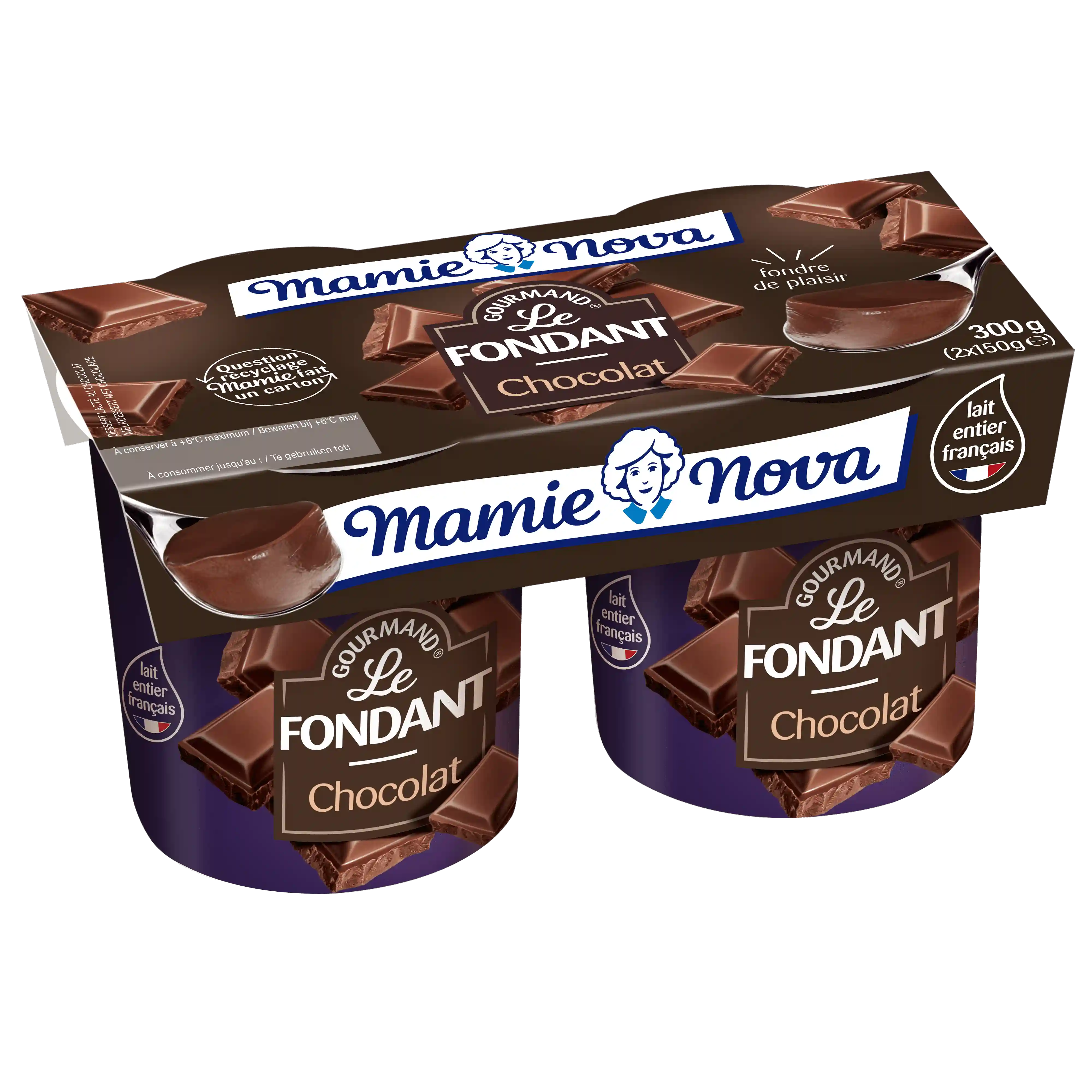 Mamie Nova le fondant au chocolat