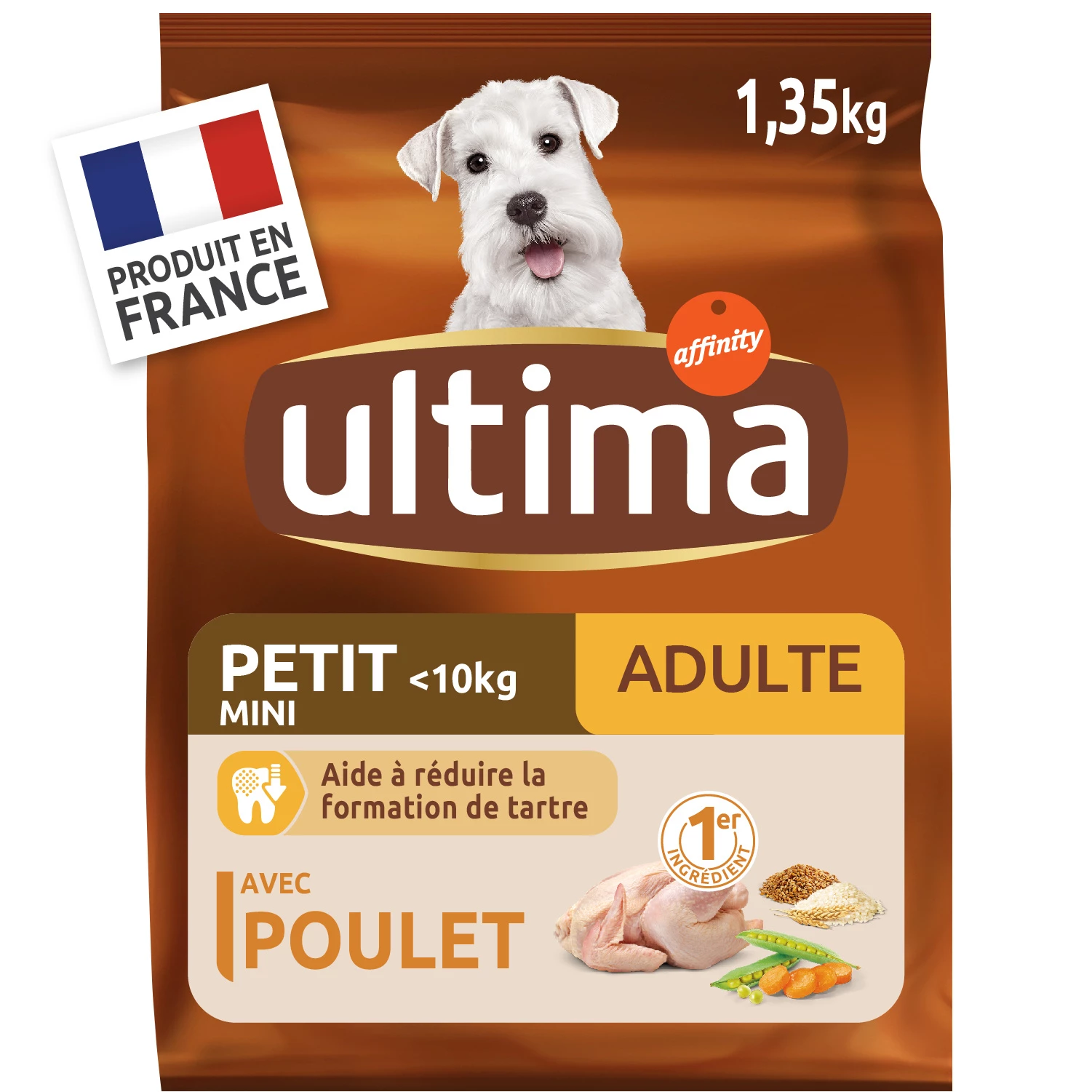 Croquettes au poulet pour Chien Adulte Ultima