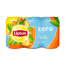 Lipton Ice Tea Peche Zero 330 ml x 6 