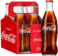Coca-Cola Original Taste Bouteille Verre 237 ml x 6