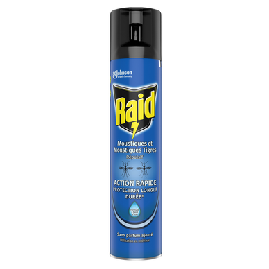 Aérosol répulsif Raid 