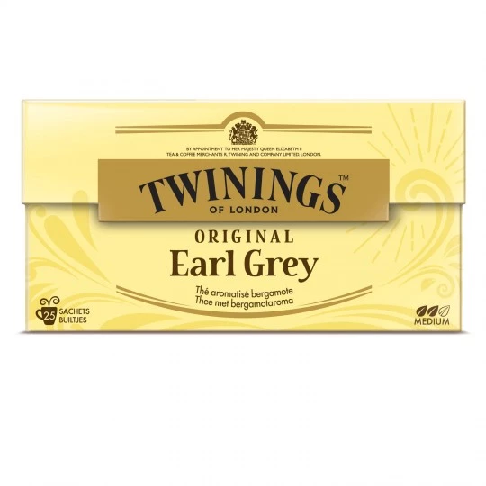 Thé earl grey Twinings 