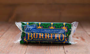 Amys Burrito Bean Rice Organic 170 g 