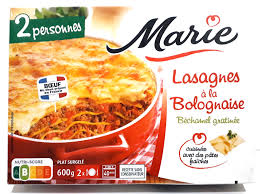 Marie Lasagne Bolognaise 600 g