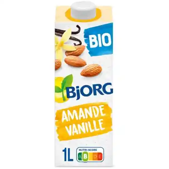 Bjorg Lait amande vanille bio