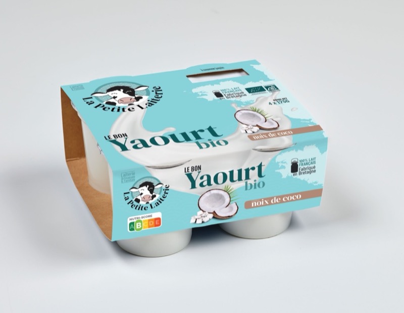 Yaourt 1/2 écrémé coco 4x125g - La Vie Claire