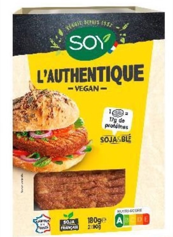 Le steak vegan bistrot 2x90g - Soy