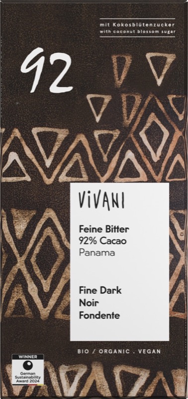 Tablette Choc Noir 92%