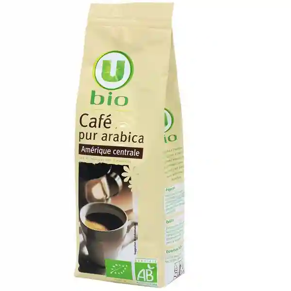 Café moulu pur arabica Amérique Centrale BIO U
