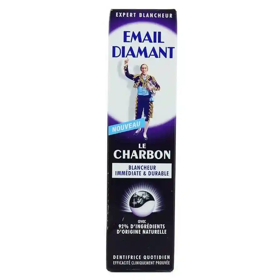 Email Diamant Dentifrice Le Charbon