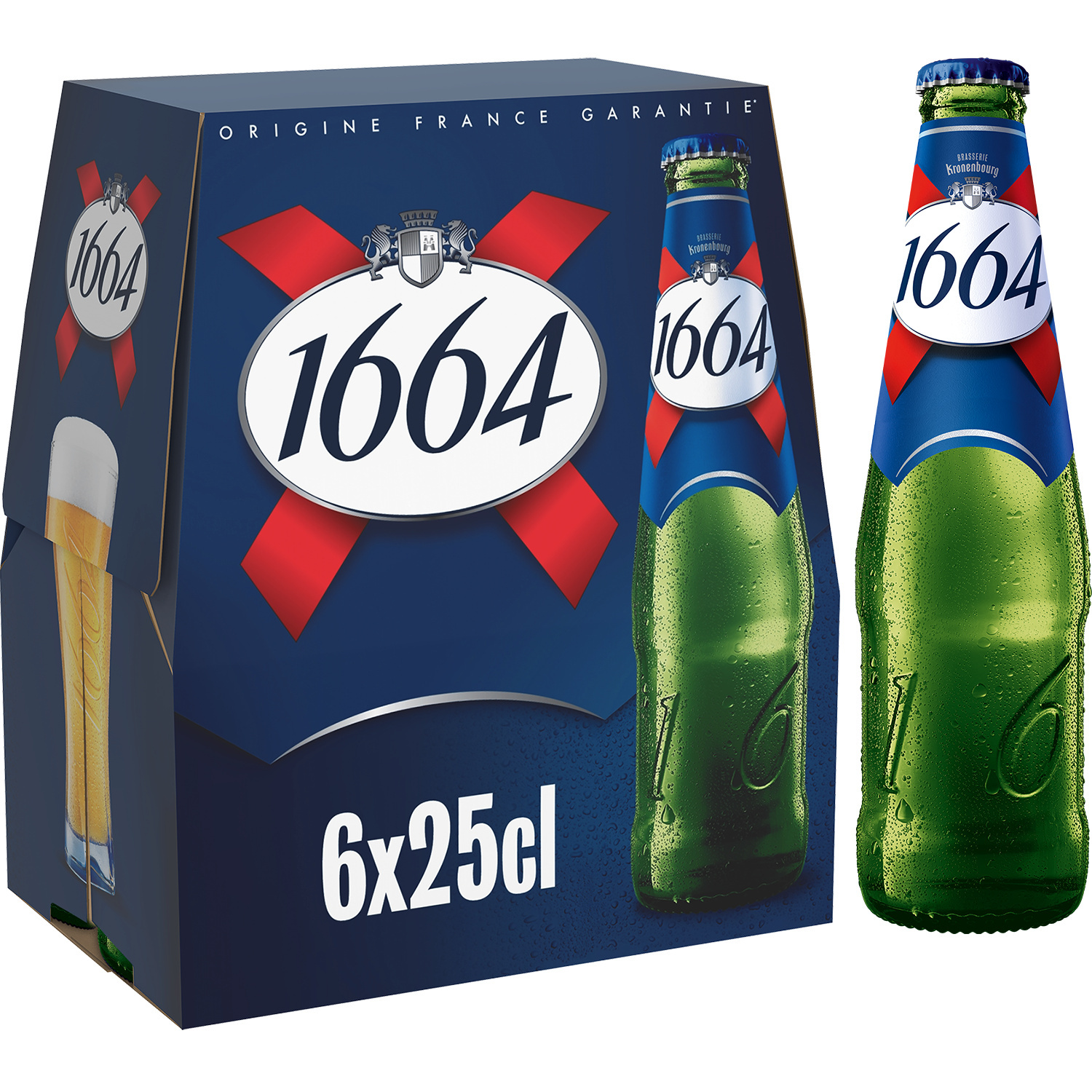1664 Bières 6*33cl 