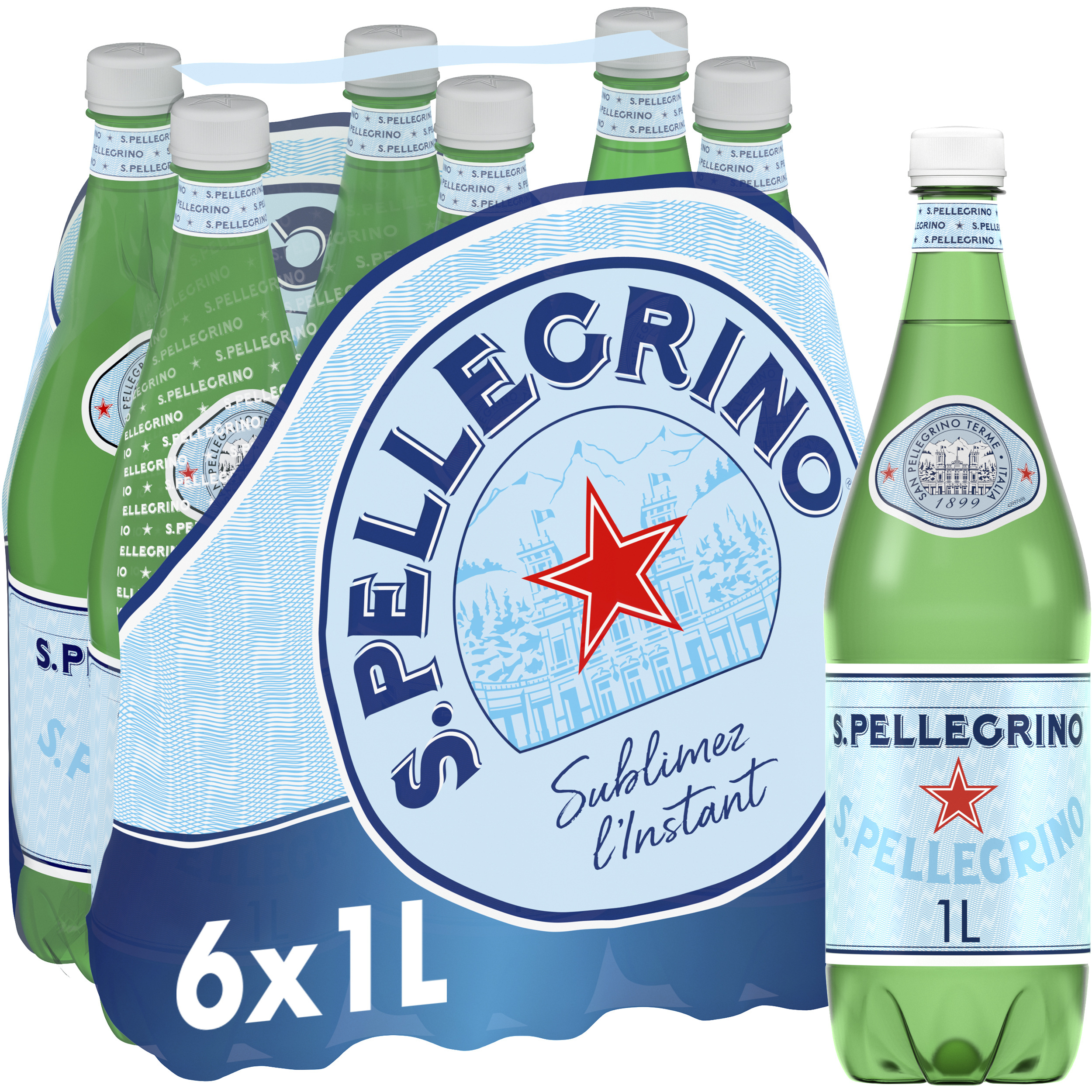 Eau gazeuse San Pellegrino 6*1l