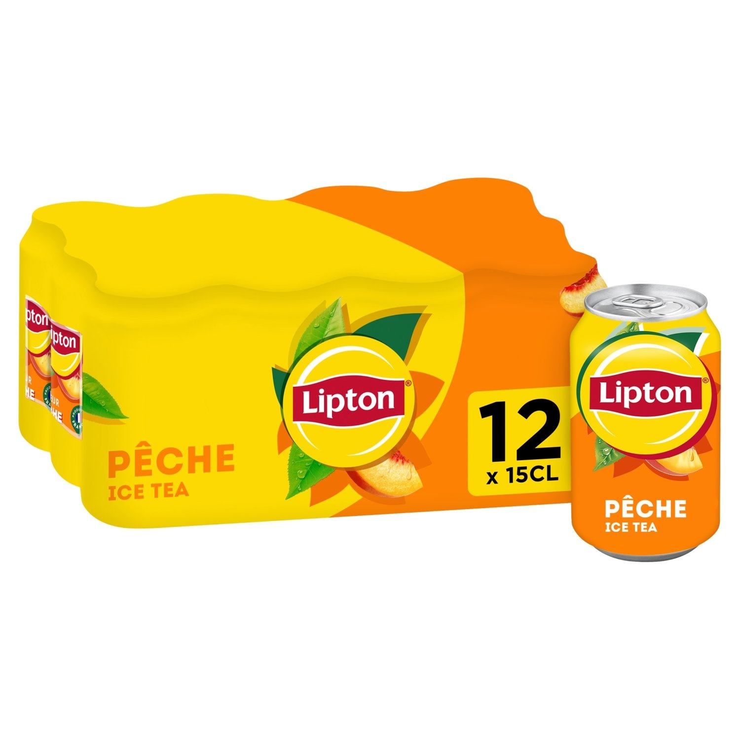 Lipton Ice Tea saveur pêche 12 x 15 cl