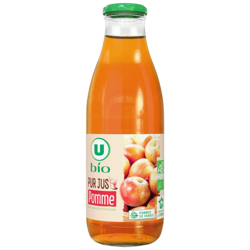 Pur jus de pomme bio U