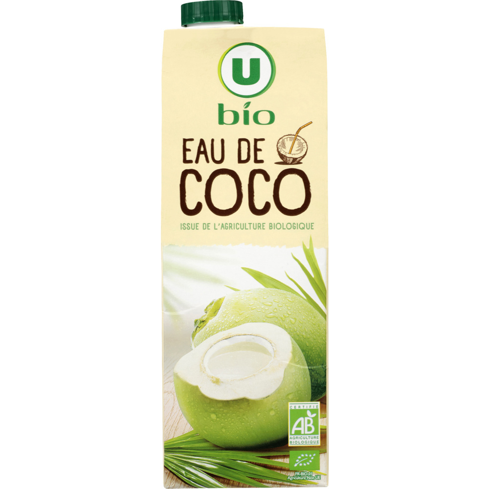 Eau de coco bio U