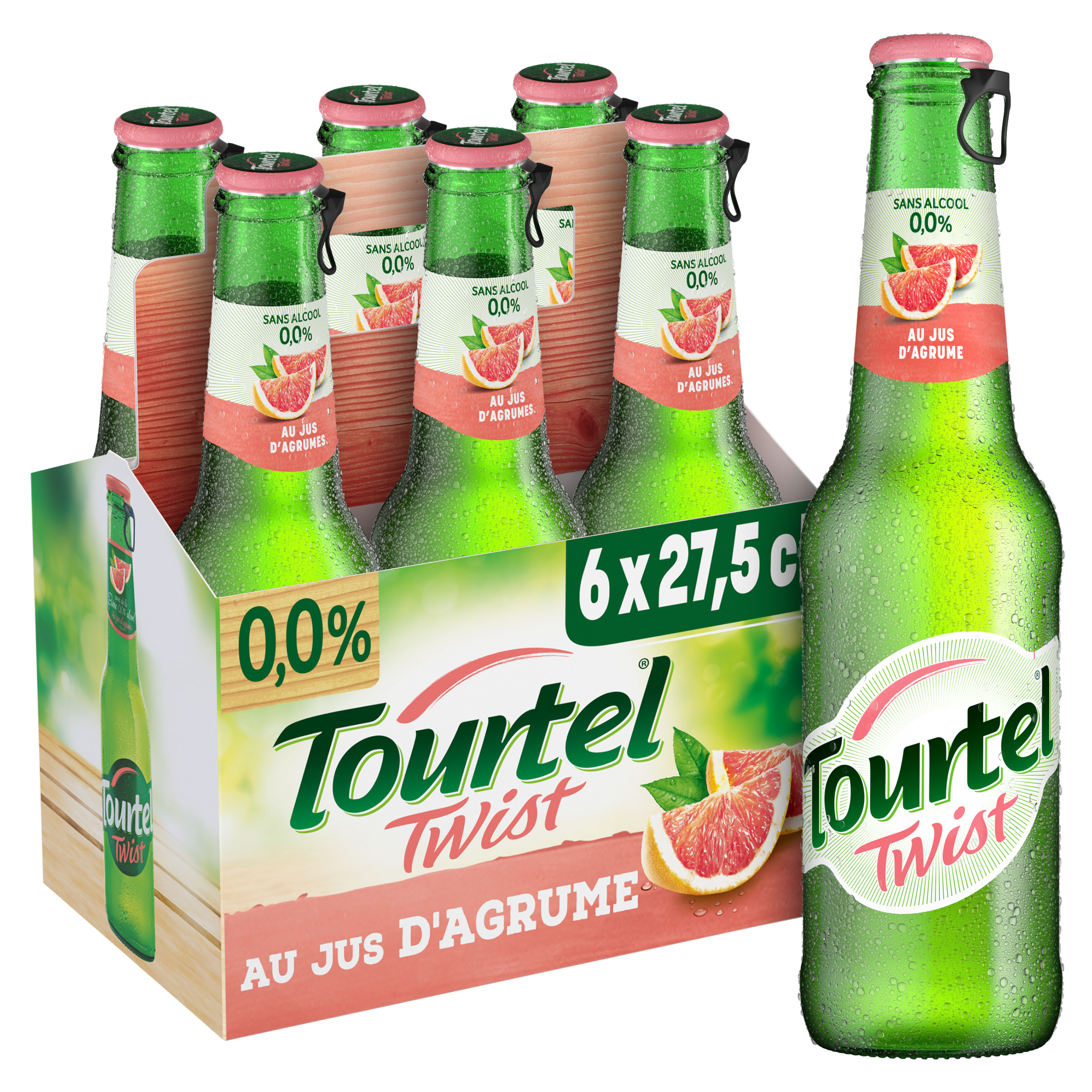 Tourtel twist agrumes sans alcool 6*27.5cl