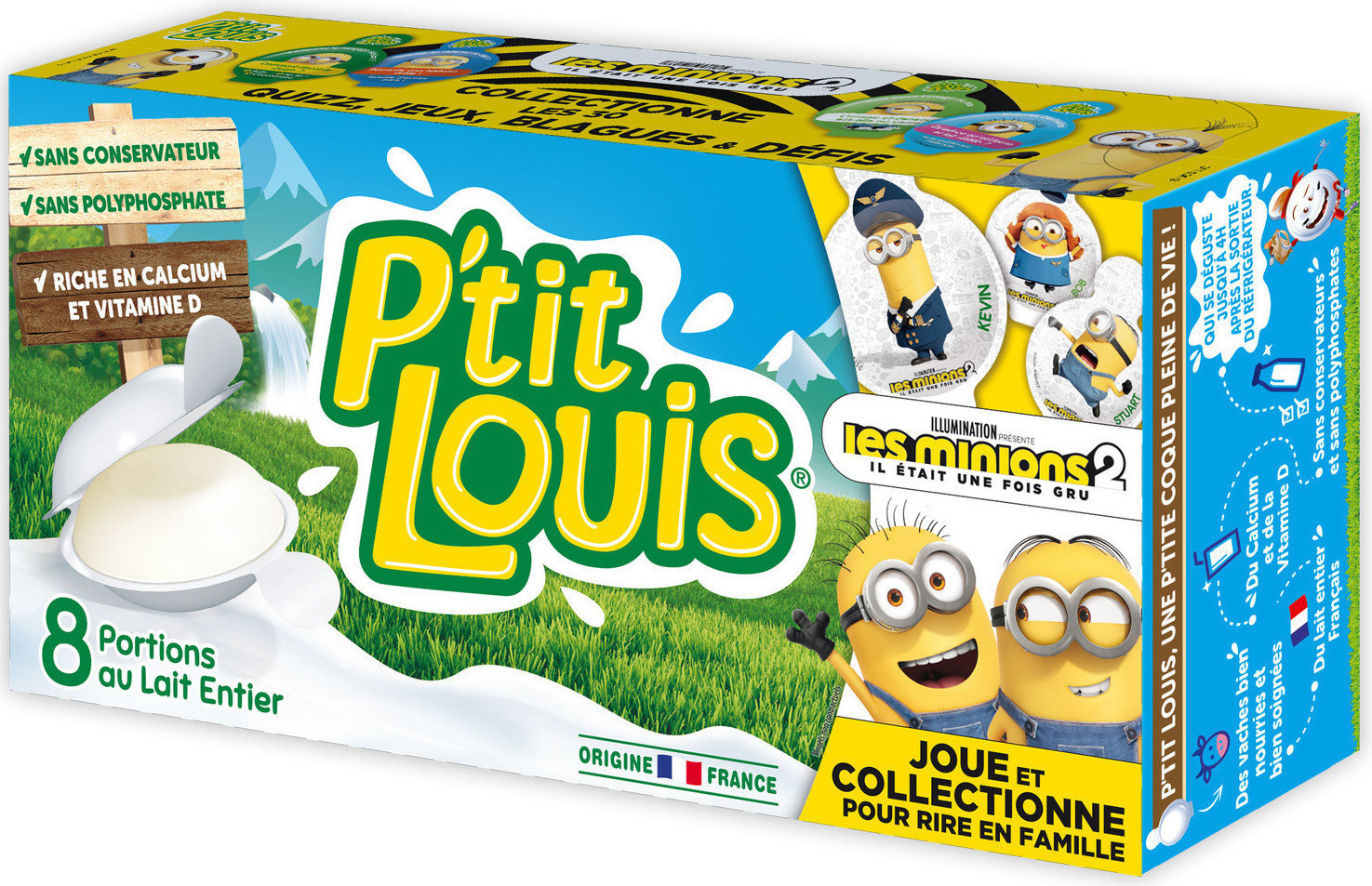 Ptit louis fromage pour enfants 