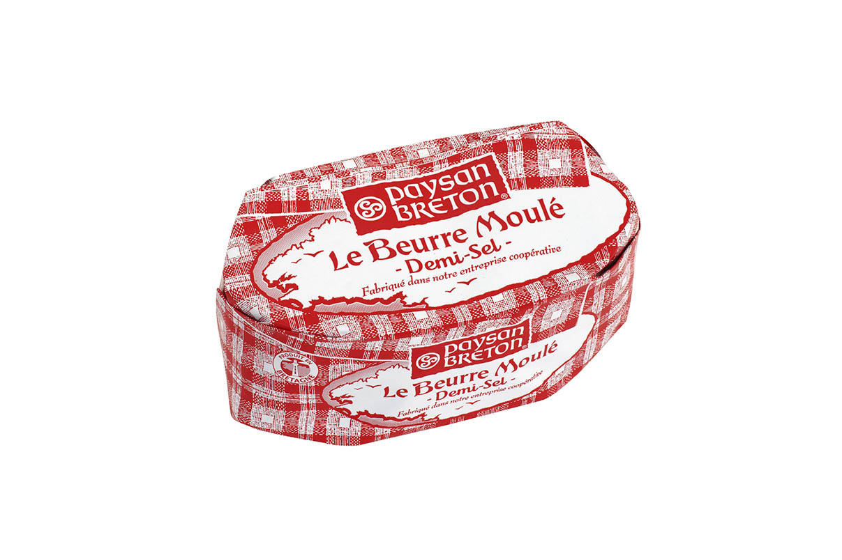 Paysan Breton beurre moulé demi-sel