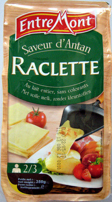 Raclette saveur d'Antan Entre Mont 