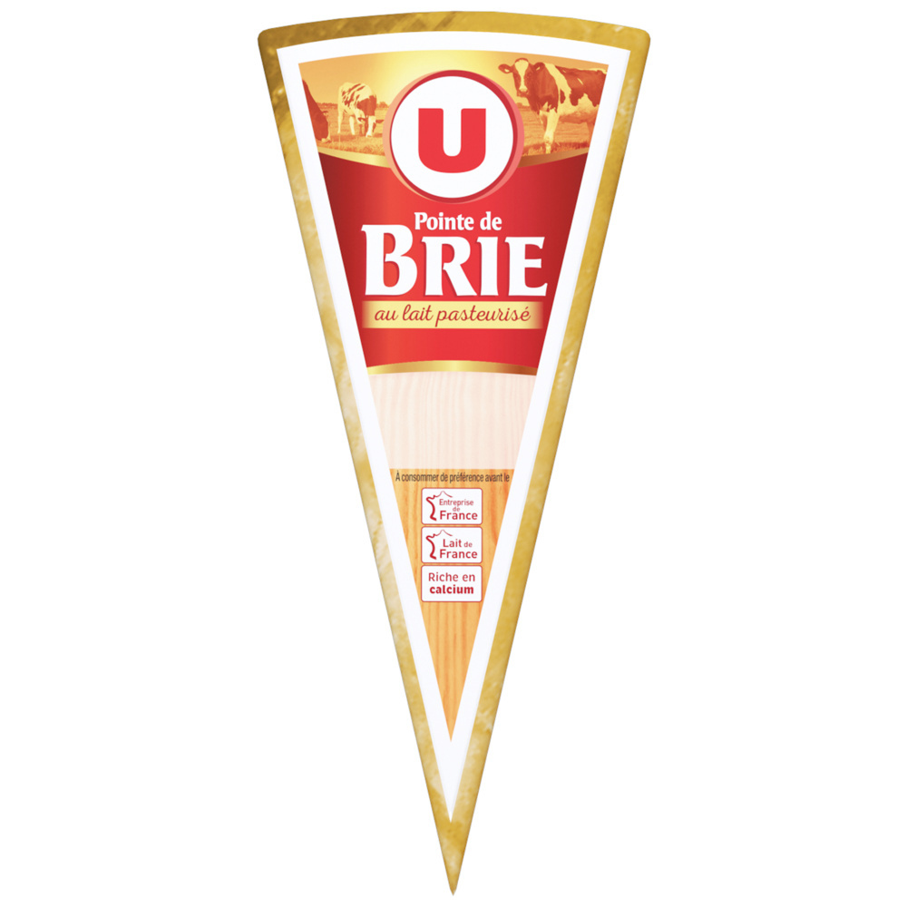 Pointe de Brie au lait pasteurisé U
