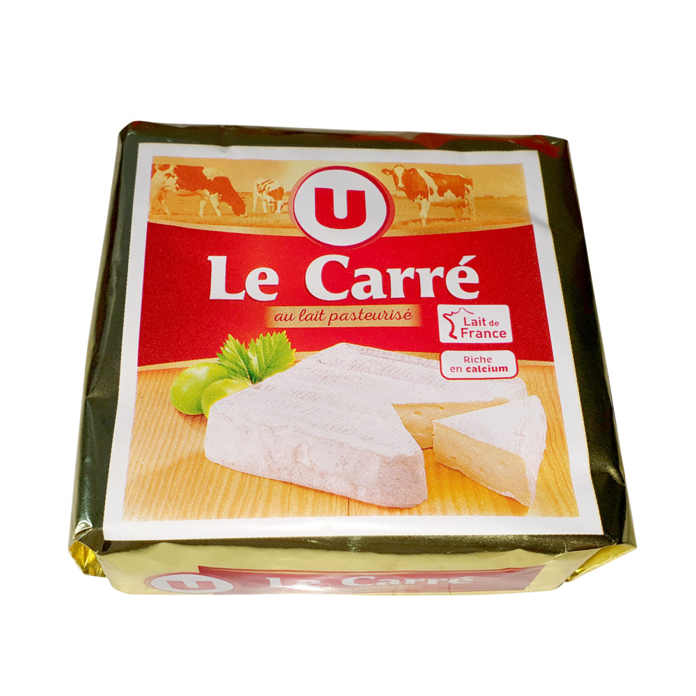 Fromage au lait pasteurisé Le Carré U