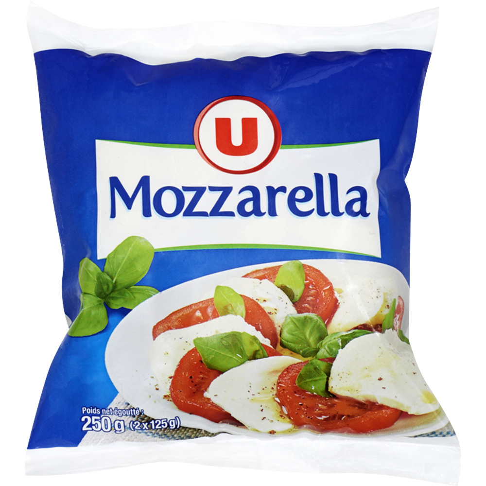 Mozzarella au lait pasteurisé U