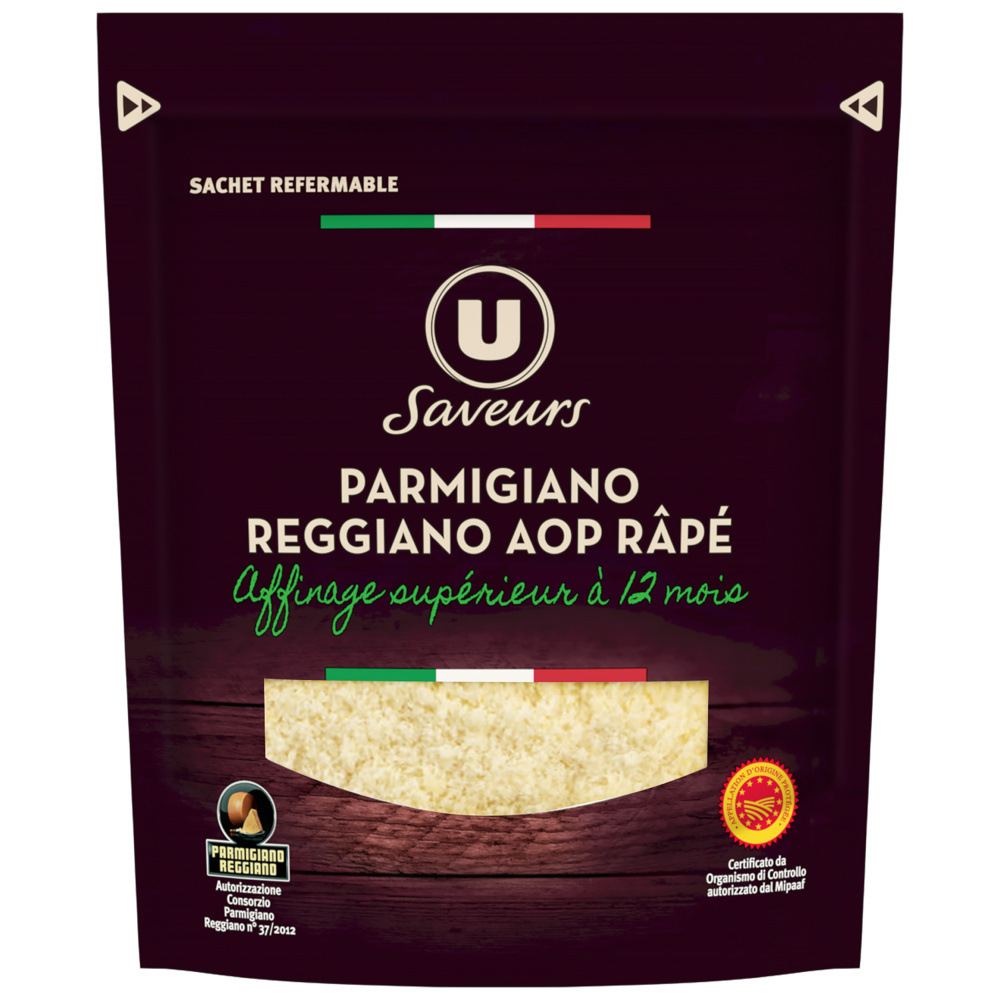 Parmigiano Reggiano AOP râpé U 