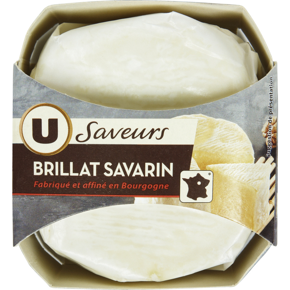 Brillat Savarin fromage au lait pasteurisé U