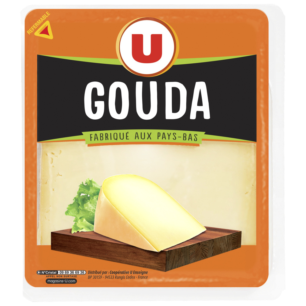 Gouda au lait pasteurisé U