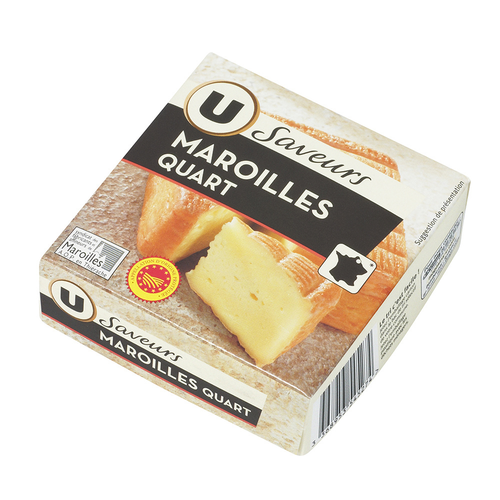 Quart de Maroilles au lait pasteurisé U
