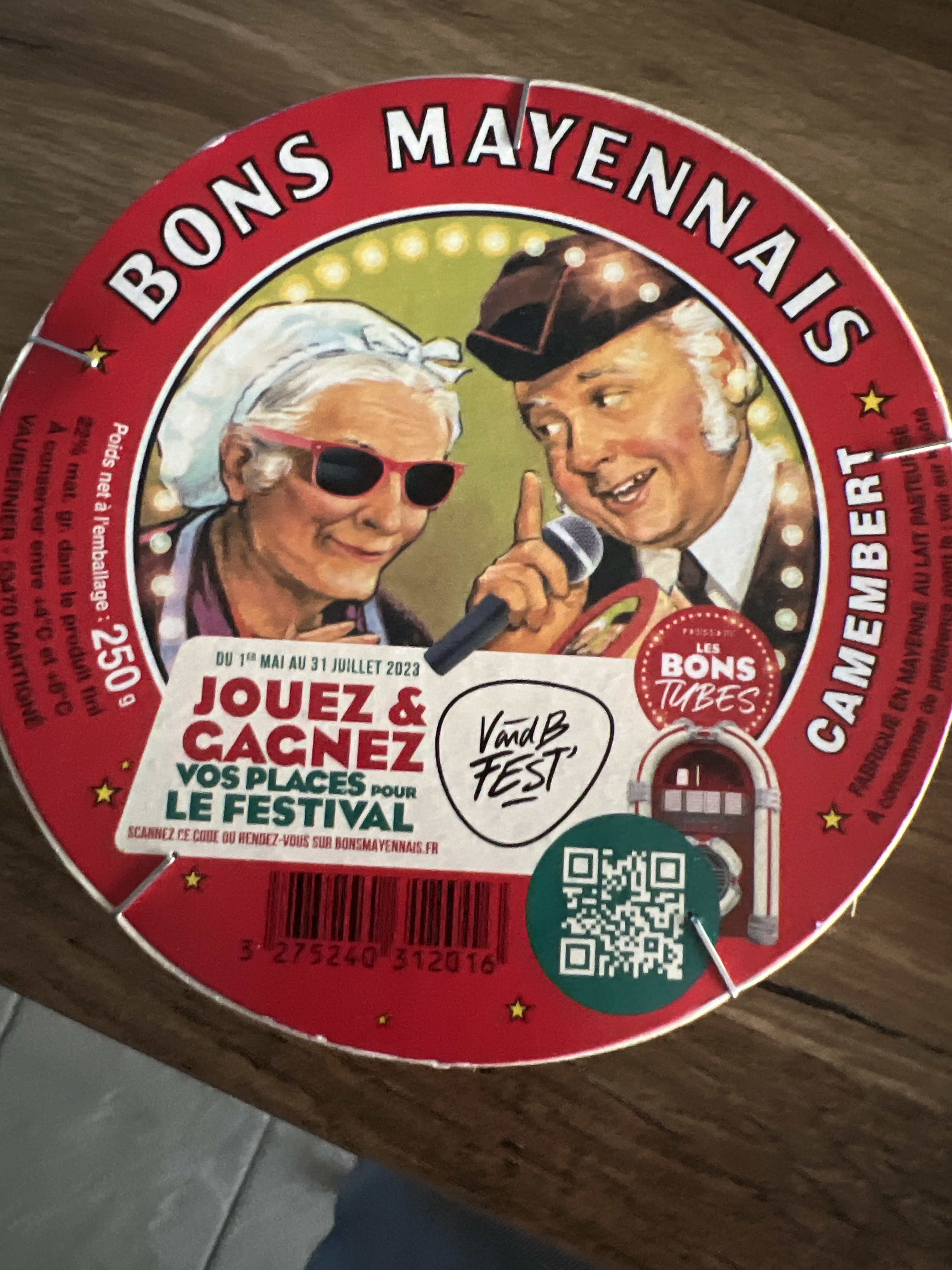 Camembert le bon mayennais