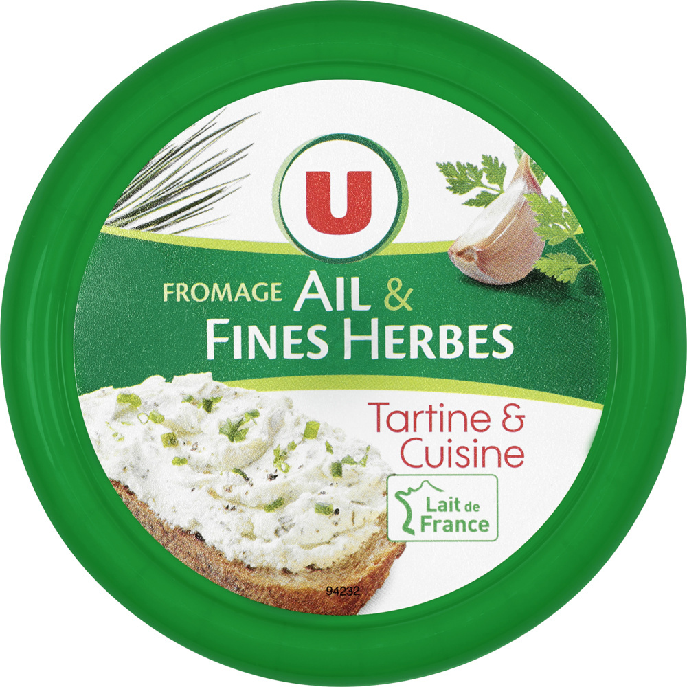 Fromage Ail et Fines Herbes U