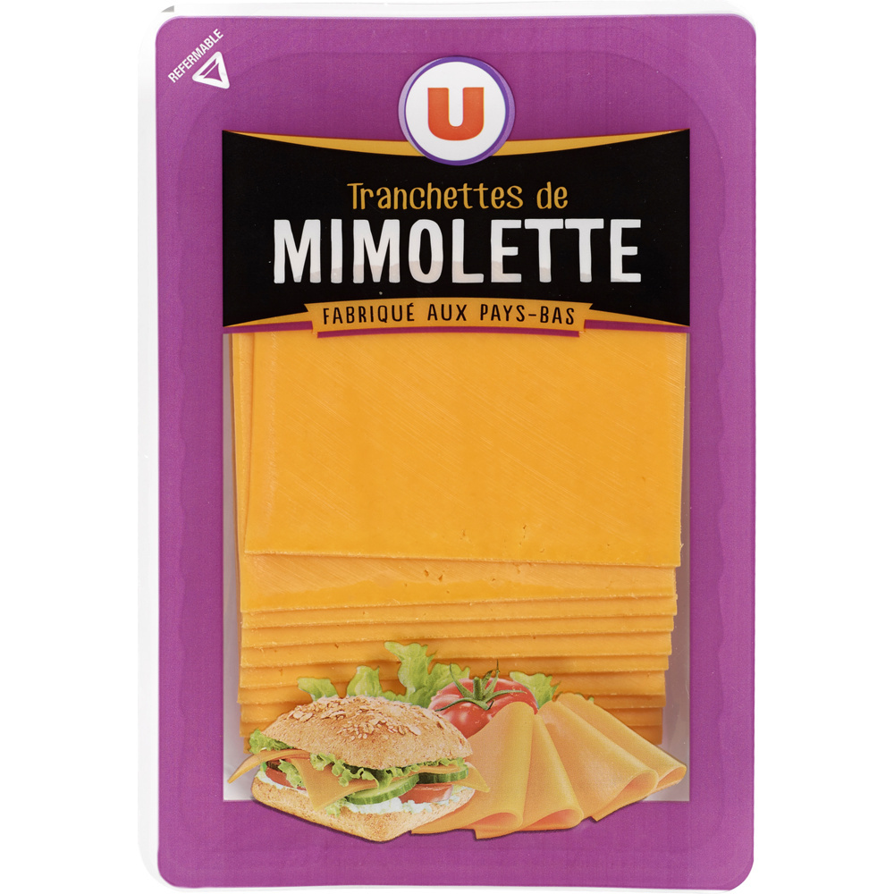 Fromage Mimolette en tranches U