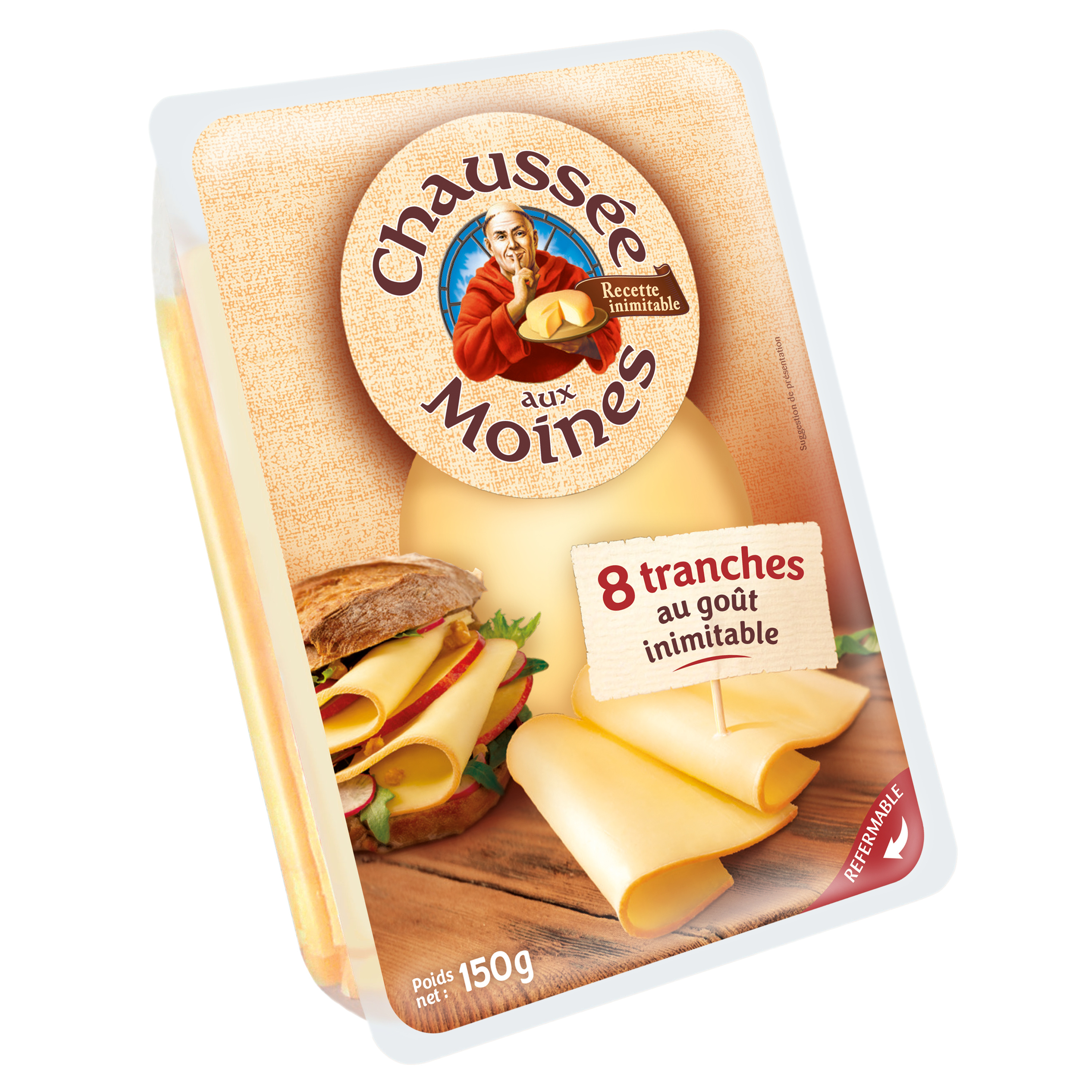 Chaussée aux moines fromage tranchés