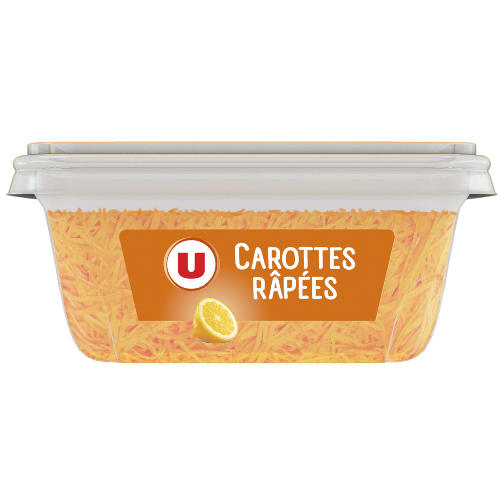 Carottes rapées en boite U