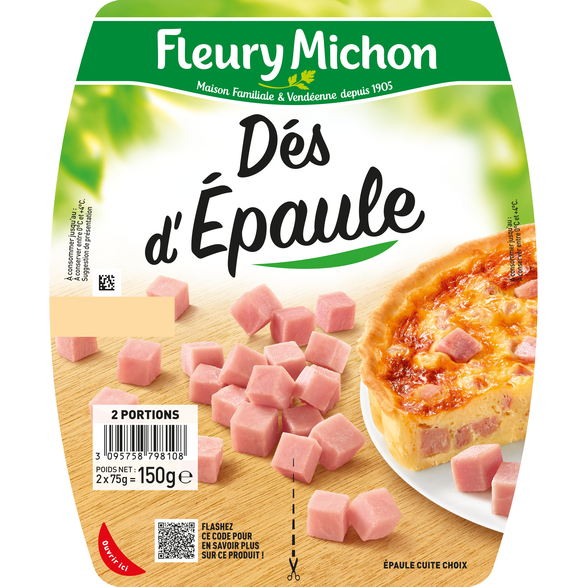 Dés d'Épaule Fleury michon