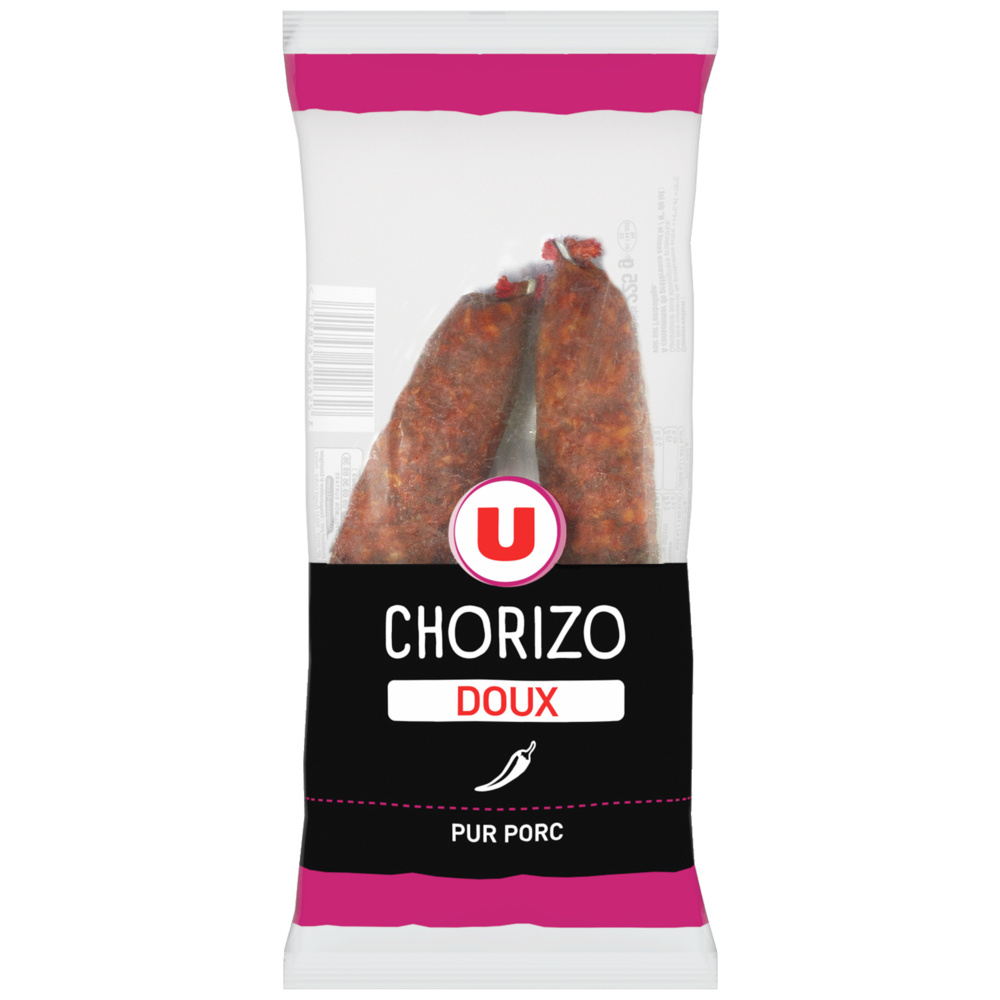 Chorizo doux supérieur pur porc U