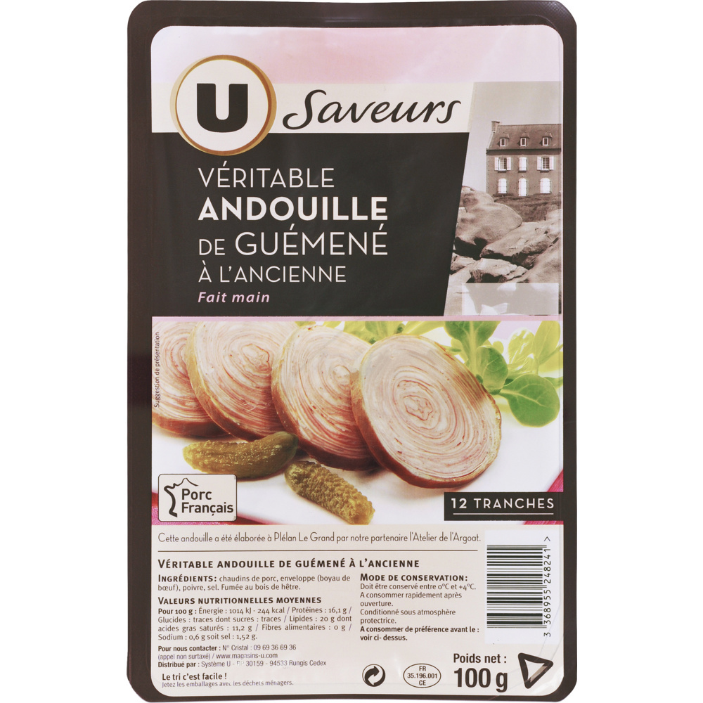 Véritable andouille de Guéméné à l'ancienne U