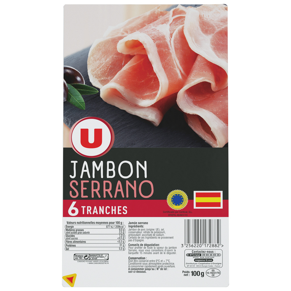Jambon serrano U