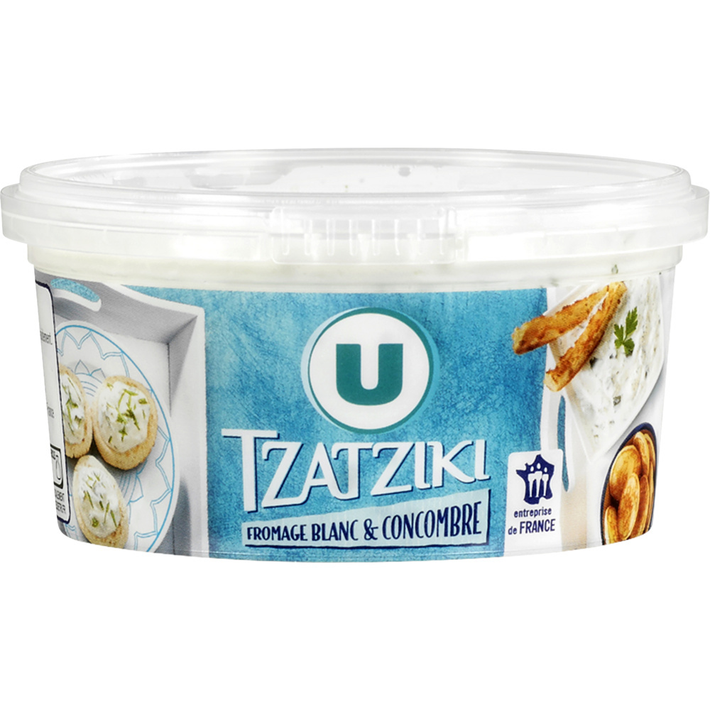 Tzatziki fromage blanc et comcombre U