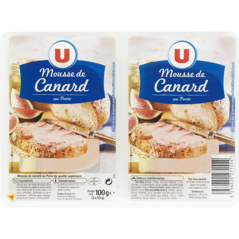 Mousse de Canard au Porto U