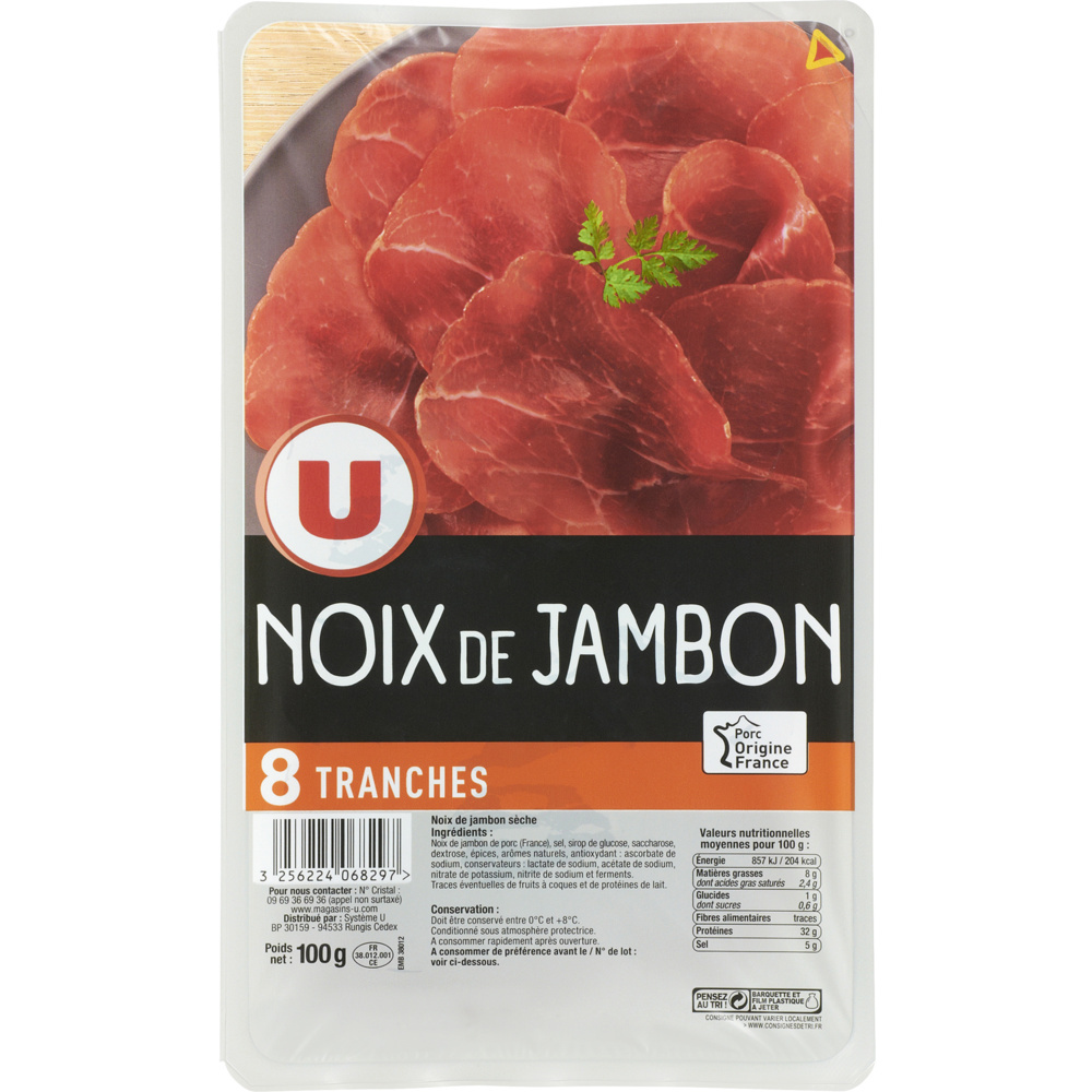 Noix de Jambon séchée U
