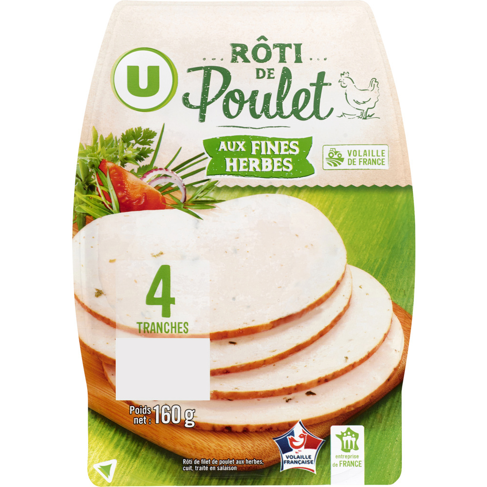Rôti de poulet aux fines herbes U 