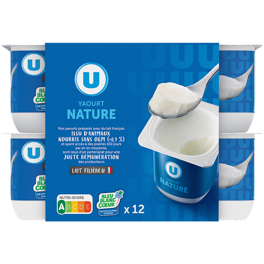 Yaourts nature U