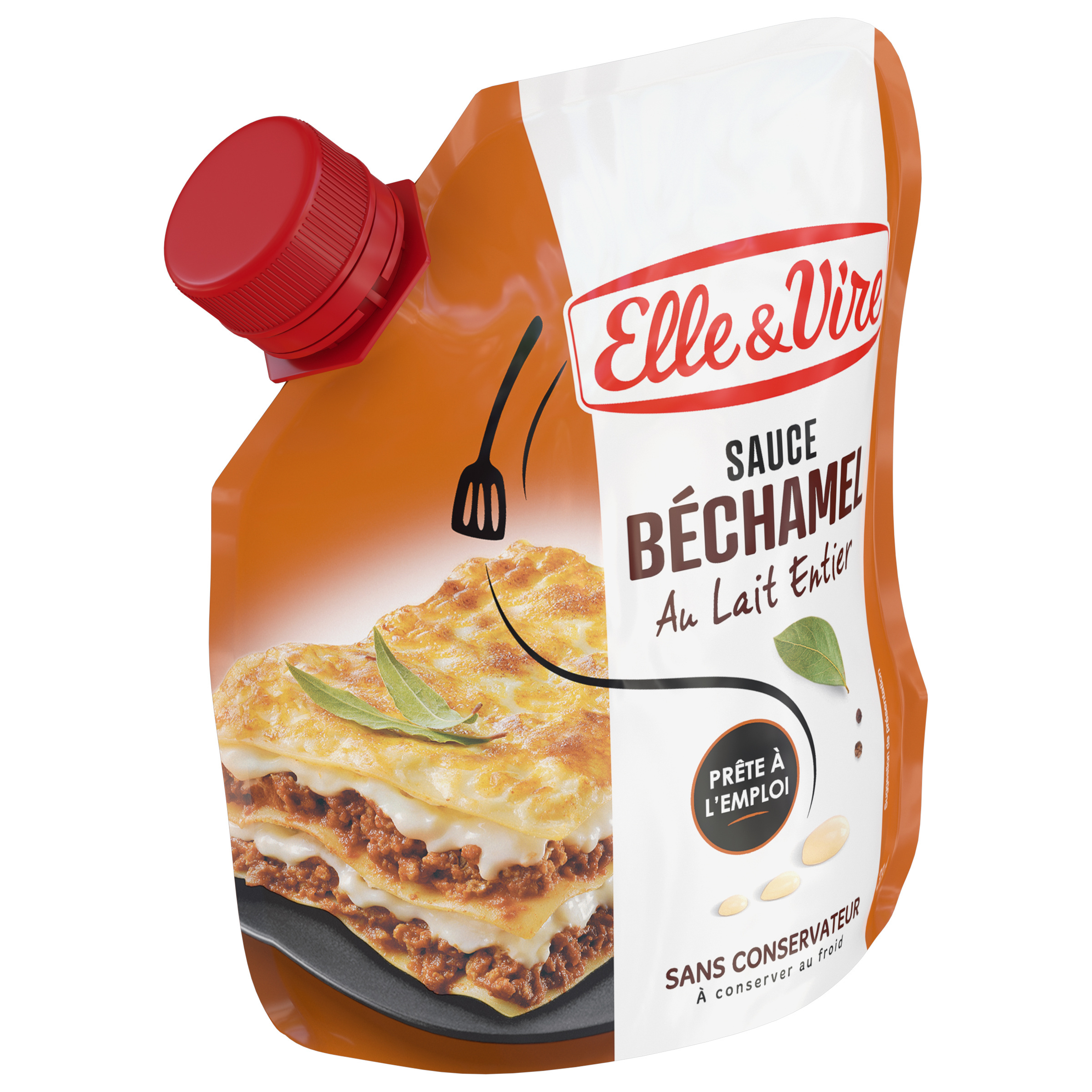 Elle & vire sauce bechamel poche 33cl