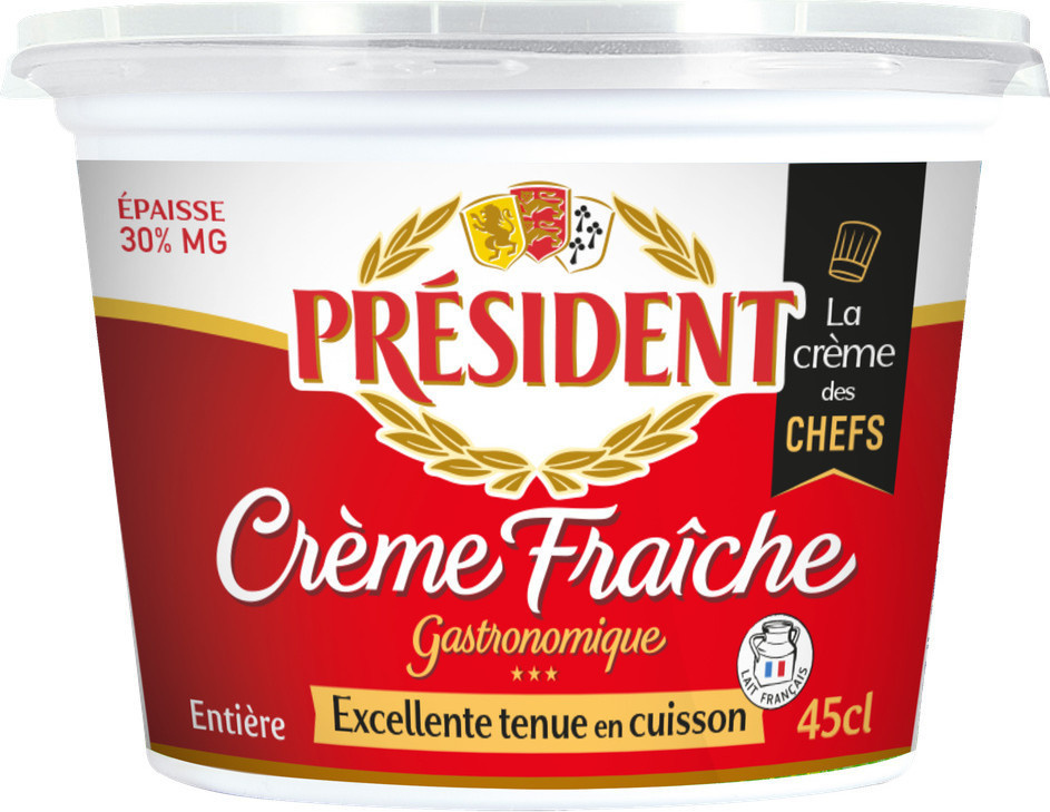 Crème fraîche Président gastronomique 