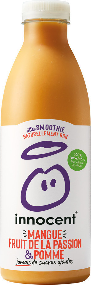 Smoothie mangue, fruit de la passion & pomme Innocent 